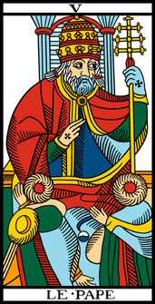 tarot numerologie the pope tarot of marseille http://www.tarot-numerologie.fr/